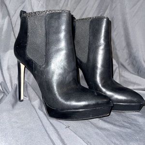Michael Kors leather booties
